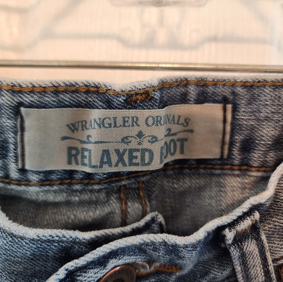 Mens Wrangler original relaxed boot jeans - Picture 3 of 5
